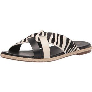 Cole Haan Grand 360 Florens Calf Hair Slide Sandals Size 8.5